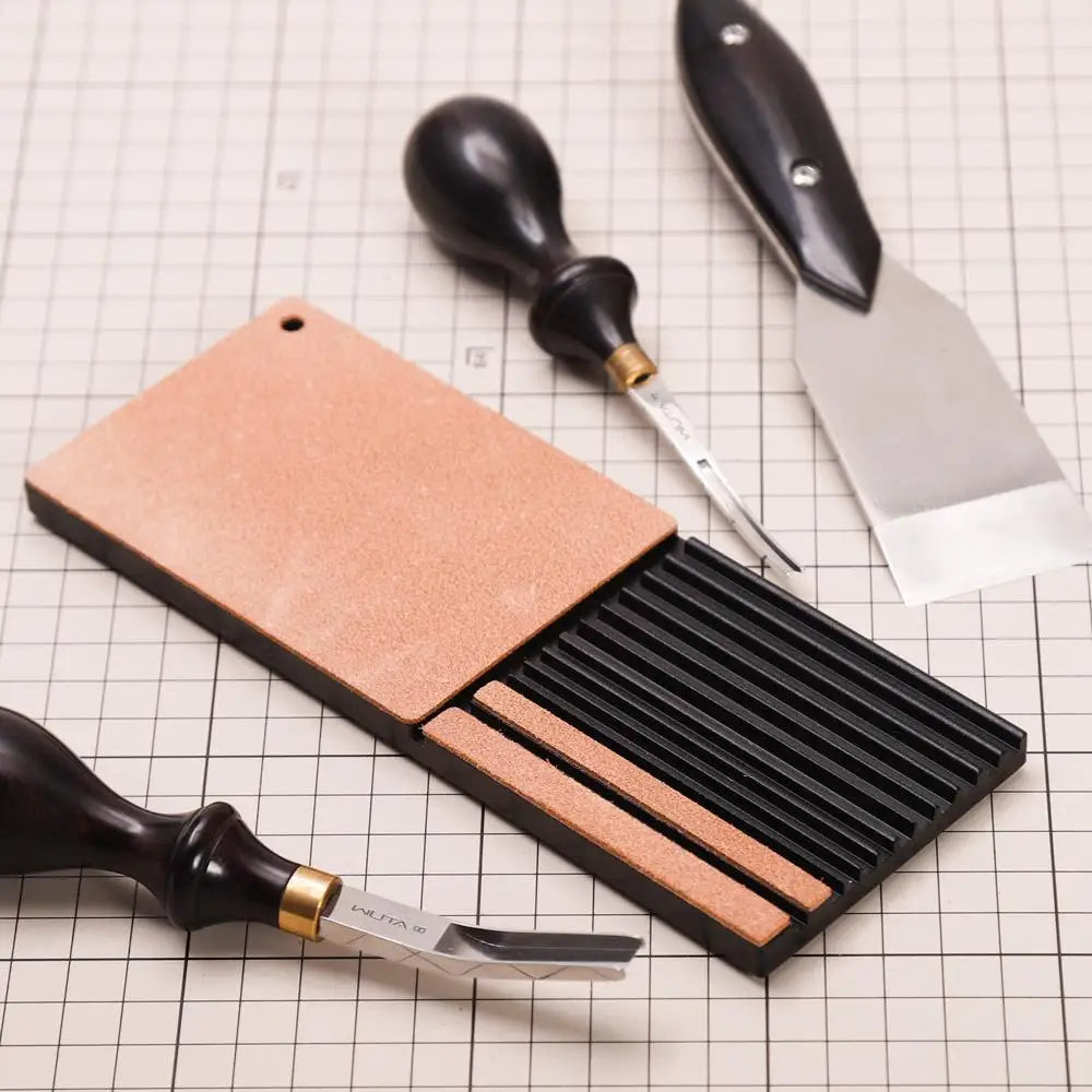 WUTA Multifunctional Leather Edge Beveler Sharpener