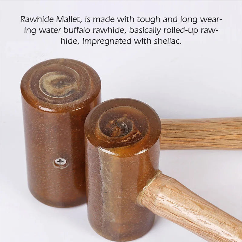 WUTA 100% Rawhide-head Mallet