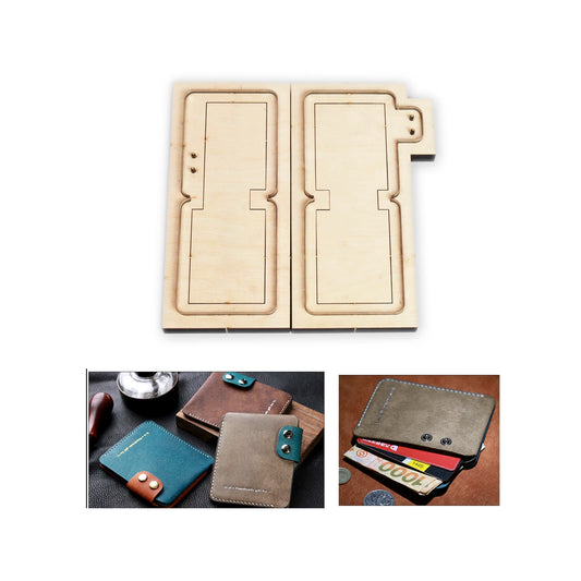 Leather cutting die - Cardholder - With or Without holes