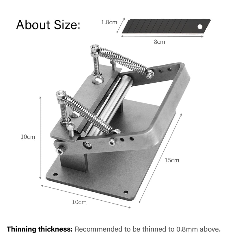 WUTA Manual Leather Skiving Machine