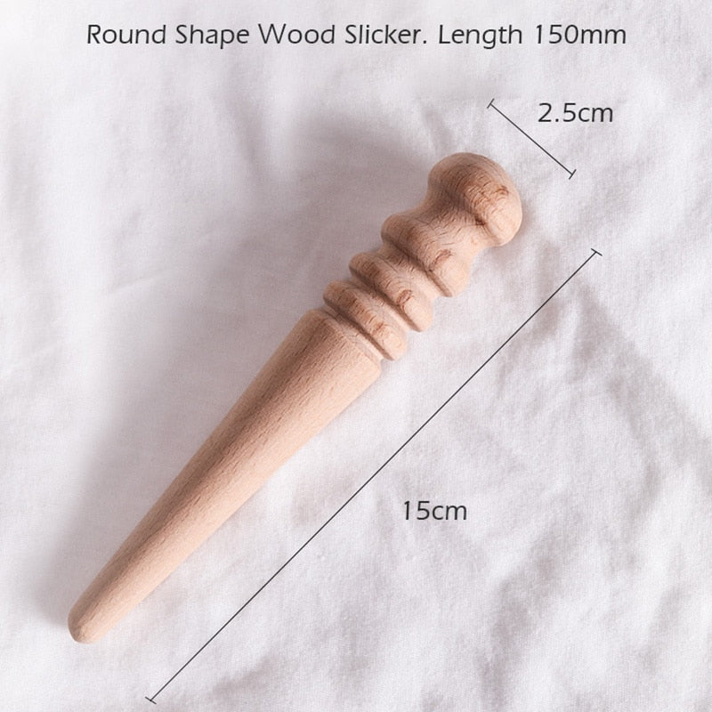 WUTA Wooden Leather Burnishing tools